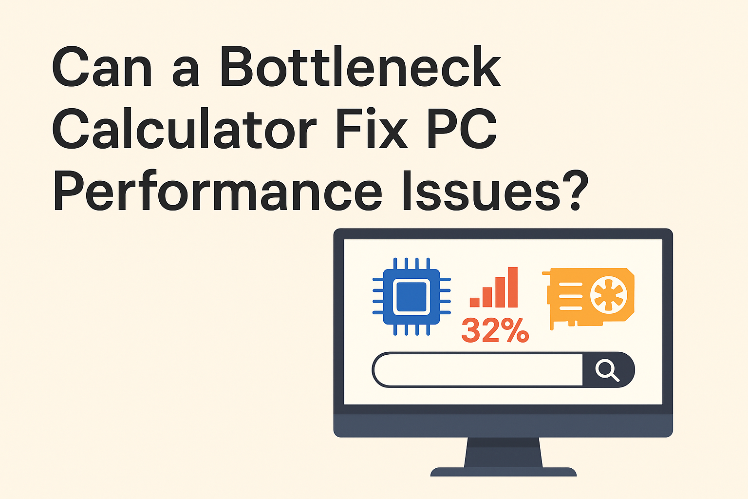 Can a Bottleneck Calculator Fix PC Performance Issues?